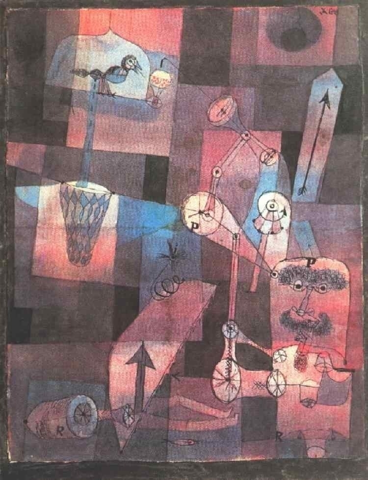 Analysis of diverse perversities, Paul Klee, 1922